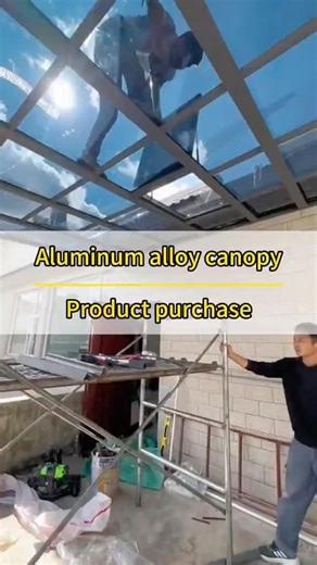 If you know this, you won’t install anything else. #aluminumalloycanopy #awning #sunroom
