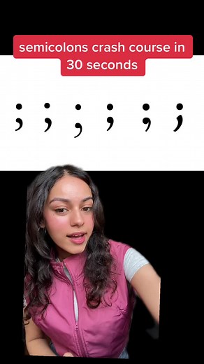 Semicolons Crash Course: How to Use the Semicolon Correctly