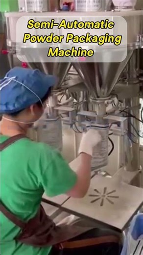 Semi Automatic Powder Packaging Machine丨High cost-effectiveness