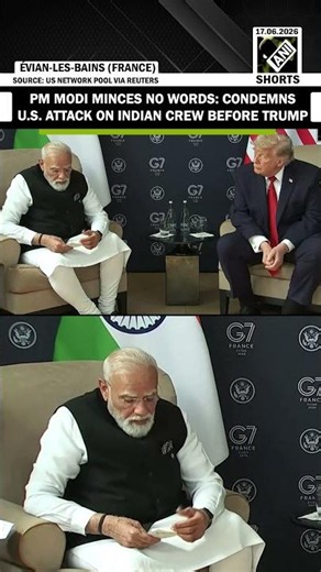 Breaking: PM Modi raises Indian crew’s death in US attacked in Iran war at G7 Summit in France