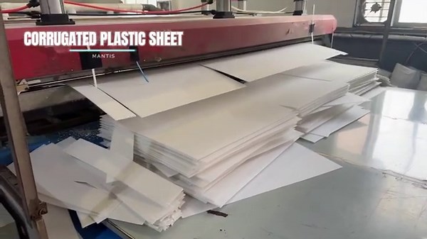 How are corrugated plastic sheets produced? #corrugatedplastic #coroplast #corflute #factory
