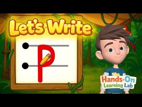 ✏️ Quick Write – Lowercase P, Writing the Letter p #handwriting #handwritingpractice