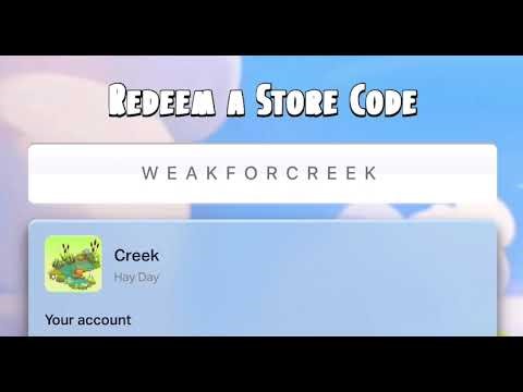 Hay Day Redeem Code - Creek Deco