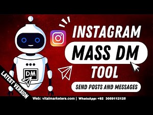 How to Send Instagram Bulk Messages /Mass DM from PC | Instagram DMs Automation Step by Step Guide