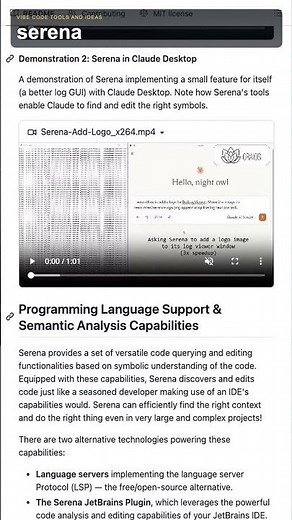 How Serena makes AI models actually understand your code #ai #codebase #aiagents