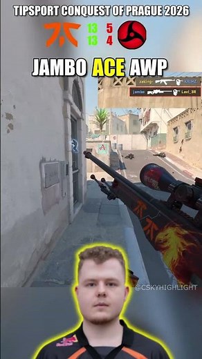 jambo INSANE AWP ACE vs Qual4 | Conquest of Prague 2026