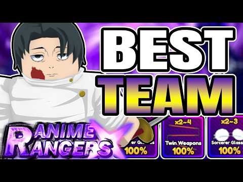This Is The *BEST* Team To Solo The New Colony Rush In Anime Rangers X!