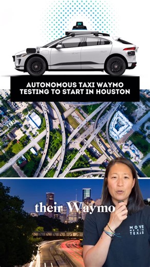 @houston.unlocked on Instagram: "Robotaxis are officially coming to Houston. Waymo, backed by Google, is mapping our streets as the next stop on its autonomous vehicle rollout, following a successful launch in Austin. Testing starts with drivers behind the wheel, but fully driverless rides could be just around the corner. Would you hop in a taxi with no one up front? 👉 Follow @houston.unlocked for more Houston news & development updates like these! #houstonunlocked"
