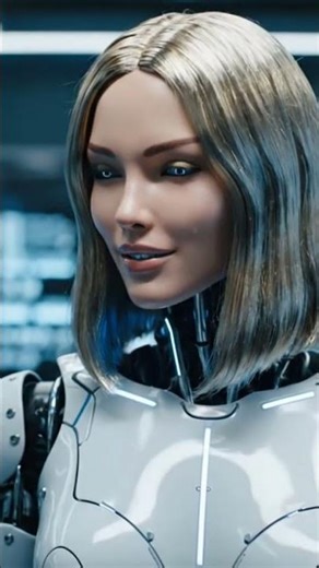 Humanoid Cute Robot 🥰 #Shorts #RoboNanny #Robot