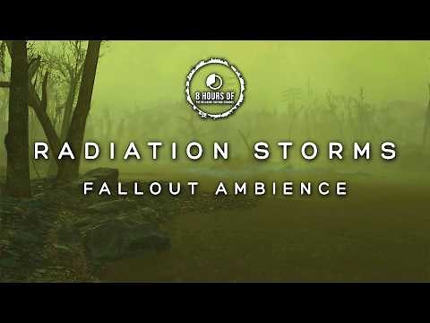 Fallout 4 Rad Storm | Fallout Radiation Storm, Fallout Ambience Rain Sounds for Sleeping White Noise