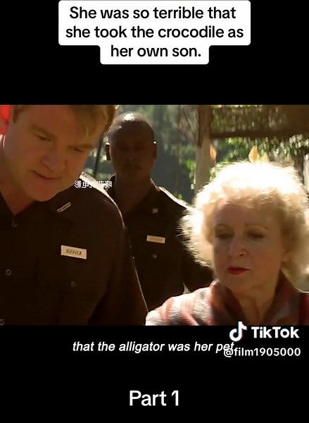 The Terrifying Tale of the Lady and the Crocodile