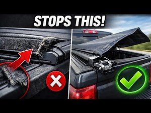 Fixing Loose Tonneau Cover Velcro + Installing a Second Latch (Roll-Up Cover Repair & Upgrade)