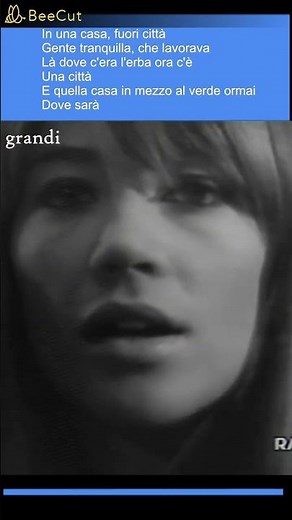 La maison où j'ai grandi (en italien Françoise Hardy 1966) #annee60
