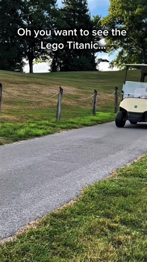 lol 😂 #golftiktok #legotitanic #lego #titanic #fyp | Golf