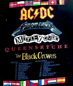 On this day in 1991, the Monsters of Rock rolls into Népstadion, Budapest with AC/DC, Metallica, Mötley Crüe, Queensrÿche & The Black Crowes. #monstersofrock #rock #classicrock #rockandroll #live #radio #otd #metal #onthisday #music #rocknroll #album #festival #budapest | MONSTERS OF ROCK