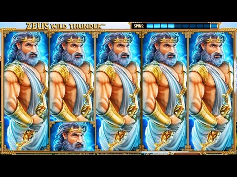 Zeus Wild Thunder Relaxing Slot Gameplay