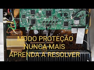 Como Resolver Modo Proteção em Receiver de qualquer marca e modelo. #Pioneer VSX-LX101