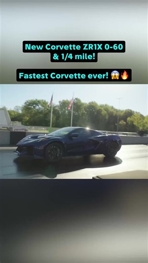 Chevrolet Corvette ZR1X Breaks Speed Record