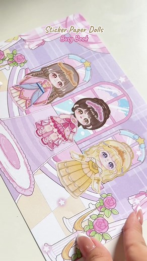 Fun Sticker Paper Doll Crafts for Kids