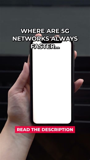 5g Network Speed Tests #Shorts