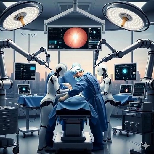 Robotic Assistants: The Future of the Operating Room #shorts #reels