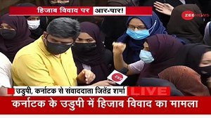 858K views · 39K reactions | Hijab Row: Protests intensify in college of Karnataka -Watch #hijabrow #karnataka For more updates: https://zeenews.india.com/ | Zee News English | Facebook