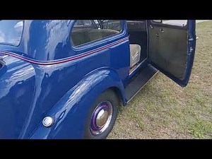 1937 Chevy 2 door sedan walk around