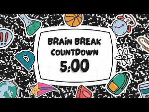 5-Minute Brain Break Timer | Relax and Refocus
