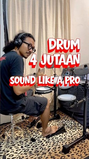 Make your electric drum sound professional with the midi controller feature #drums #drummer #music