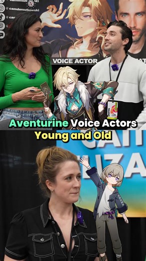 Would Aventurine's Two Voice Actors also dream differently in Penacony? @camdensutkowski @boobsmcbalrog #aventurine #kakavasha #hsr #honkaistarrail #penacony