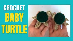 6.9K views · 46 reactions | Crochet BABY TURTLE Tutorial Easy Amigurumi Turtle For Beginners/Crochet With Me Visit https://www.dailycrochet.com/ for More FREE patterns and tutorials. | DailyCrochet.com | Facebook