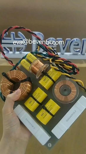 61K views · 970 reactions | That little circuit board hidden behind the speakers is called a Crossover. And it's the UNSUNG HERO of great sound! It makes sure the deep bass goes to the woofer and the crisp highs go to the tweeter, so everything sounds perfect together. #Bevenbi #crossover #AudiocCrossover #BevenbiAudioFilter #Hifi #ProfessionalSpeaker #PaSpeaker #CrossoverDesign #AudioTech #SpeakerDesign #HiFi #SoundQuality #TechExplained #OEMCrossover #CrossoverFactory | Bevenbi | Facebook