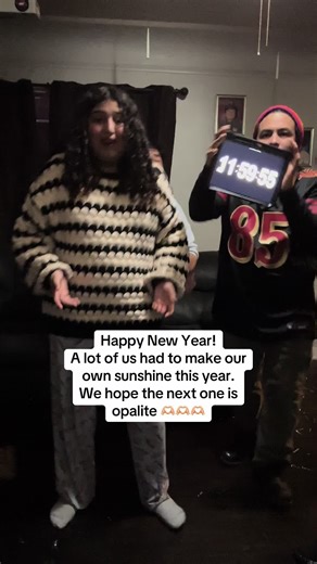 Counted down the new year to Opalite, which was fitting, given the year it’s been! Giving is so much hope for the new year. 🙌🏼🫶🏼 let’s do this! #newyearsday #taylorswift #opalite #2026 #swiftie @Taylor Swift @Taylor Nation