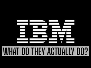 What Does IBM Actually Do?