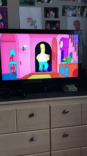 Homer Falls Down The Stairs - The Simpsons