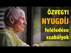 Özvegyi nyugdíj feléledése 2025