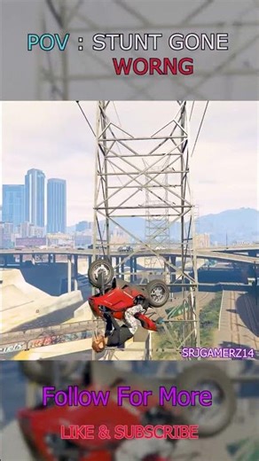 Stunt Gone Wrong #gta5 GTA 5 Gameplay Walkthrough No Commentary #GTA5 #gameplaywalkthrough