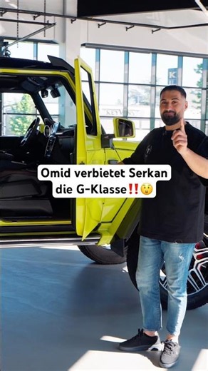 Serkan wasn't allowed to drive, and now the G-Class belongs to someone else.