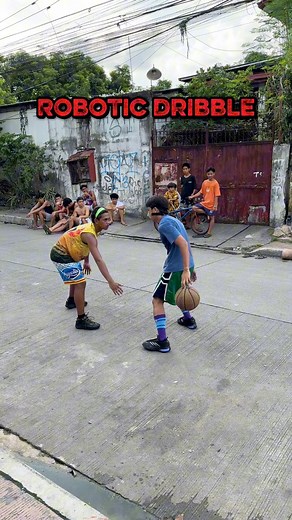 robotic dribble street basketball | Stratos TV