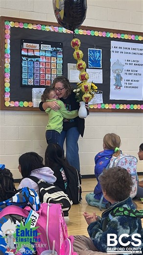 🎉 Celebrating Excellence: Our Principal of the Year! 🎉 We are beyond proud to announce that Meredith Gilliland, principal of #EakinElementarySchool, has been named Principal of the Year! 🏆 Her dedication, vision and unwavering commitment to our #students, teachers and community have made an incredible impact. Every morning, she reminds her students: "I am loved, I am seen and I am heard." 💙💚 This simple yet powerful message reflects how she leads—with heart, passion and purpose—creating a s