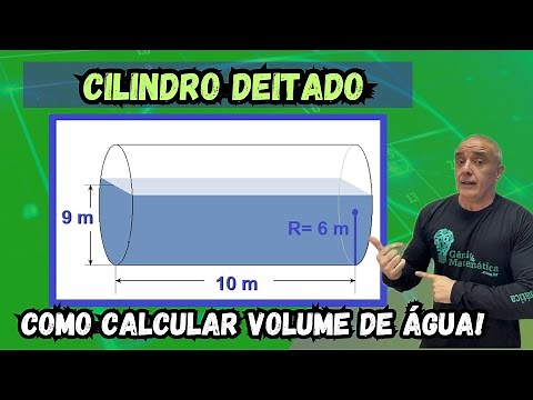How to Calculate the Volume of Water in a Cylinder Lying Down