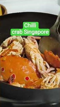 chilli crab Singapore #cooking #chineserecipe #chillicrab