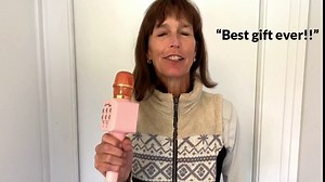 Bluetooth Karaoke Microphone Perfect Christmas Gifts for Kids, Toy for 4 5 6 7 8 year old Girls and Boys