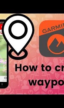 How to create a waypoint on Garmin Explore?