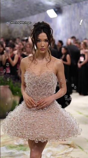 Eileen Gu dazzles on 2026 Met Gala red carpet | #yahoolifestyleau