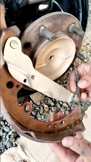 Parking Brake Cable Easy Fix #BrakeCableTrick #idea #foryou
