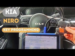 2019-2021 Kia Niro key programming by Autel IM608. Kia Niro how to program a new key.