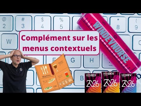 290. WINDEV/WEBDEV TUTORIAL The custom context menu.