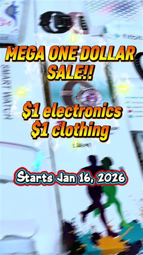 🔥 GRAND OPENING – EVERYTHING $1! 🔥 Clothing • Electronics • Household • Toys • Accessories • & more — ALL ONLY $1! 📍 2450 Finch Ave W, Unit 5 (North York) 🗓 Starting Friday ⏰ Every day 10AM – 5PM Bring your family & friends! Big selection, big savings! Come early — first come, first serve! #️⃣ Hashtags: #DollarSale #OneDollarStore #NorthYork #TorontoDeals