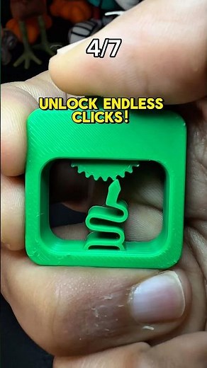 7 Cool & Satisfying 3D Printed Fidget Toys in 60 Seconds! #3dprinting #fidgettoys #satisfying